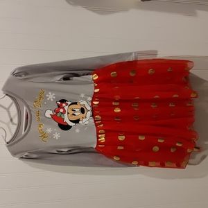 Christmas Disney Dress, girls size 5